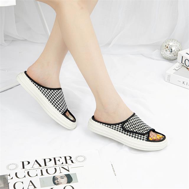 Dép nữ MWC - 8169 Dép Nữ Đế Bánh Mì Cao 4cm,Dép Nữ Quai Ngang Lót Dán Siêu Êm Chân Thời Trang Trẻ Trung Thanh Lịch