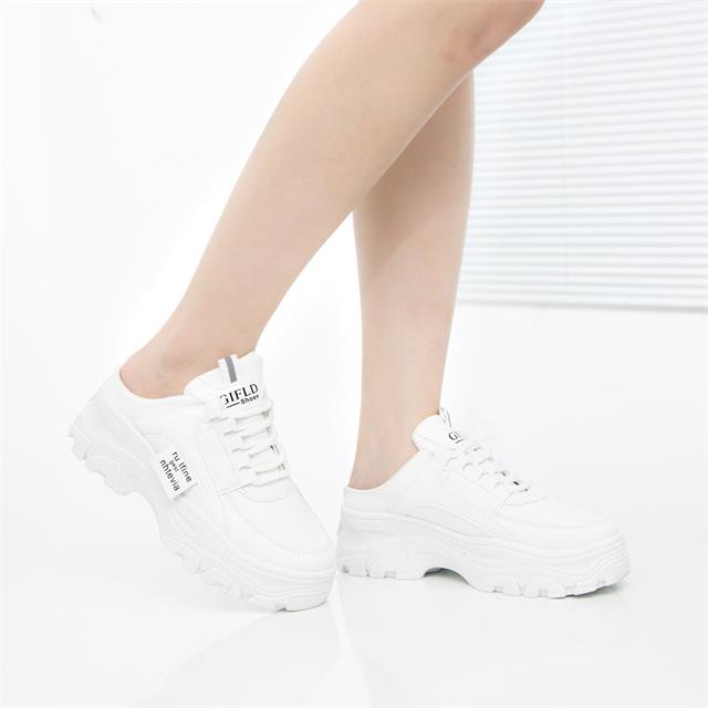 Giày thể thao nữ MWC - 0691 Giày Sục Thể Thao Nữ Siêu Cute,Sneaker Êm Chân Đế Độn 5CM Hot Trend