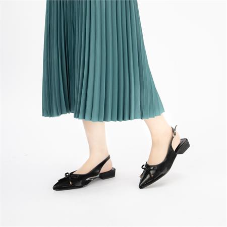 Giày Búp Bê MWC - 2270 Giày Búp Bê Mũi Nhọn Basic Đính Nơ Nhỏ Xinh Xắn Thời Trang