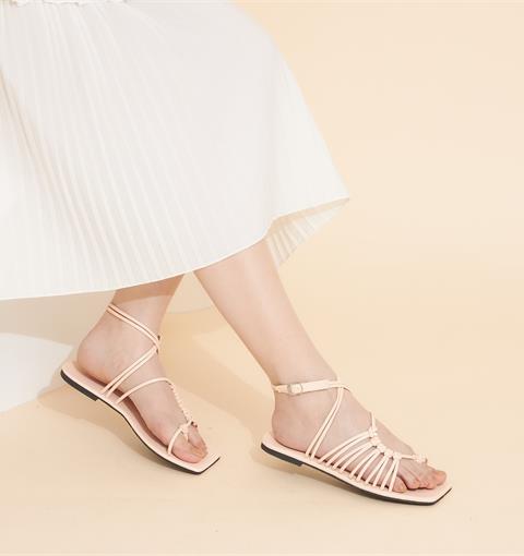 Giày Sandal Nữ MWC - 2941 Sandal Dây Mảnh Đan Cutout, Giày Sandal Xỏ Ngón Cách Điệu Siêu Xinh