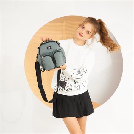 Balô Túi Đeo Chéo MWC - 0834 Balô Túi Đeo Chéo Nam Nữ Unisex Nhiều Ngăn Tiện Ích