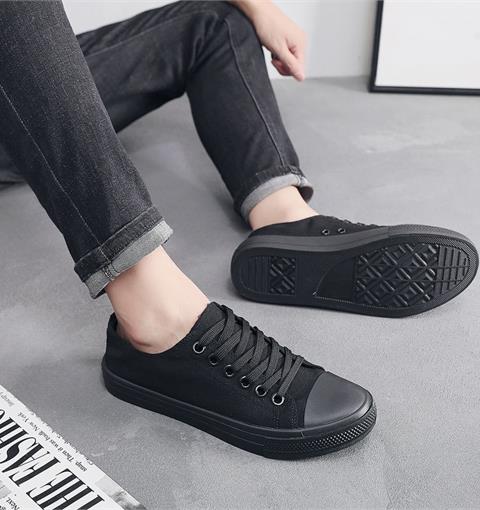 Giày thể thao nam MWC NATT- 5010 Giày Thể Thao Nam Vải Canvas Sneaker Classic Cổ Thấp Năng Động Cá Tính