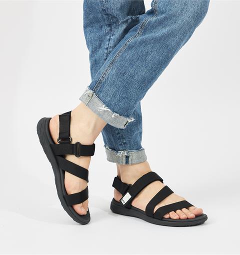 Giày Sandal Nam MWC 7038 - Sandal Nam Quai Ngang Chéo Phối Lót Dán Thời Trang, Kiểu Dáng Streetwear Với Đế Cao 3cm Êm Mềm, Trẻ Trung, Năng Động.