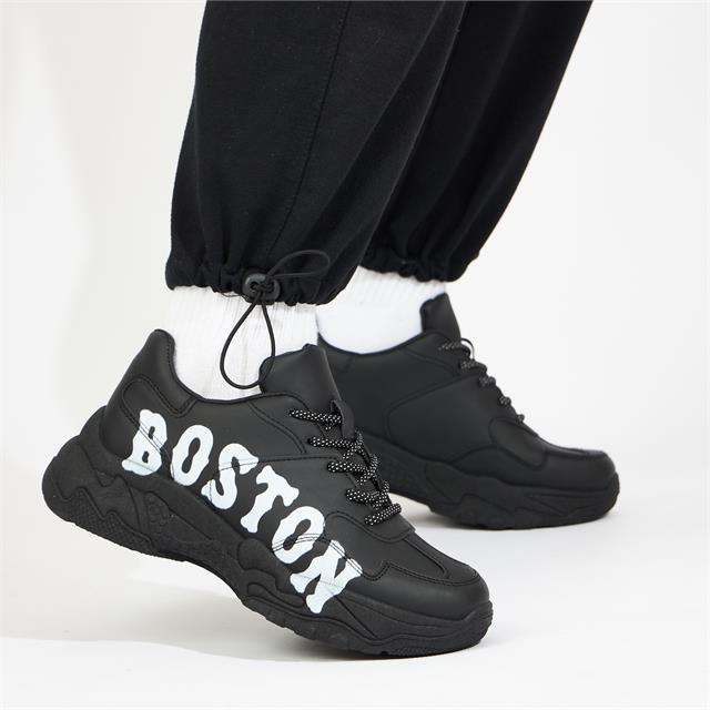 Giày Thể Thao Nam MWC NATT - 5309 Giày Thể Thao Nam Da In Chữ Thời Trang, Sneaker Nam Cổ Thấp Năng Động Cá Tính