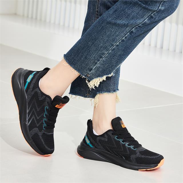 Giày thể thao nữ MWC NUTT- 0782 Giày Thể Thao Nữ Phối Màu Thể Thao,Sneaker Vải Siêu Êm Chân Đế Bằng Hot Trend