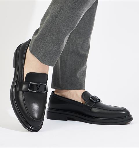 Giày Tây Nam MWC 6675 - Giày Mọi Nam Cao Cấp, Giày Da Slip On Công Sở Lịch Lãm, Thời Trang.