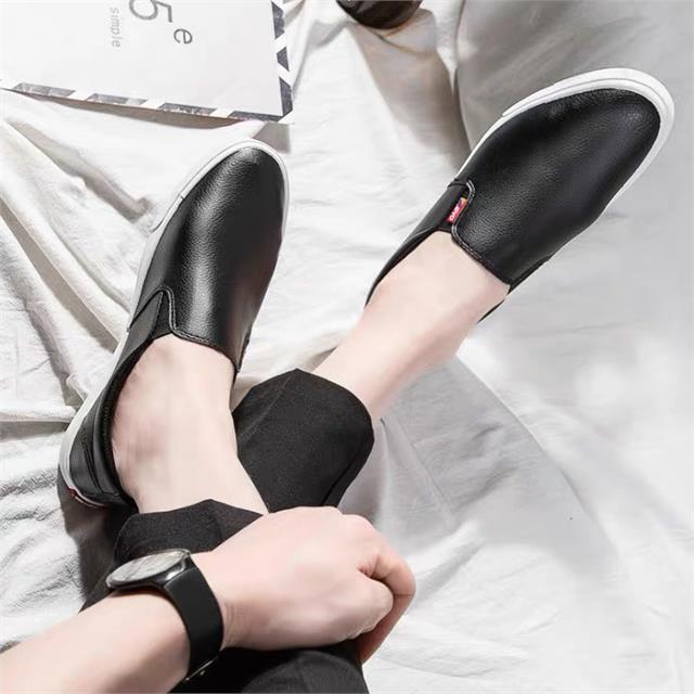 Giày Slipon nam MWC NASL- 6068 Giày Tây Nam,Slipon nam,Mọi Nam Da Trơn