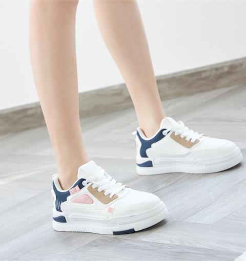 Giày thể thao nữ MWC A156 - Giày Thể Thao Nữ Cao 4cm Phối Màu Trẻ Trung, Năng Động, Với Kiểu Dáng Sneaker Siêu     Êm, Hot Treand Thời Trang. 