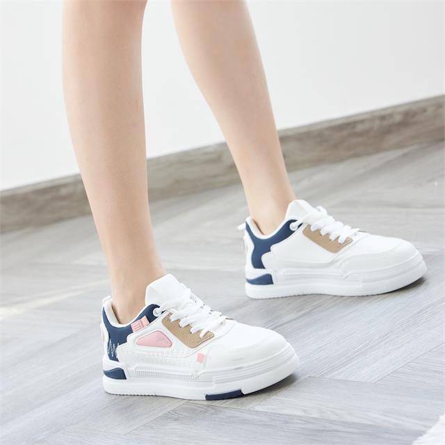 Giày thể thao nữ MWC A156 - Giày Thể Thao Nữ Cao 4cm Phối Màu Trẻ Trung, Năng Động, Với Kiểu Dáng Sneaker Siêu     Êm, Hot Treand Thời Trang. 