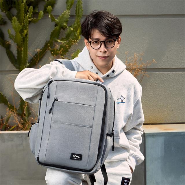 BALO MWC 1193 - Balo Unisex Thời Trang Chống Sốc, Chống Nước, Nhiều Ngăn Siêu Tiện Lợi Dùng Đựng Laptop, Mang Đi Học, Đi Chơi.