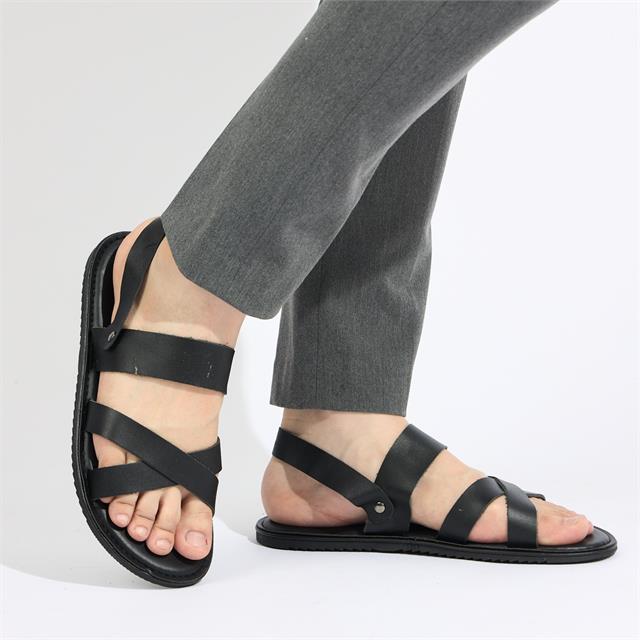 Giày sandal nam MWC NASD- 7068 Giày Sandal Nam Quai Ngang Chéo Kiểu Dáng Basic Thời Trang