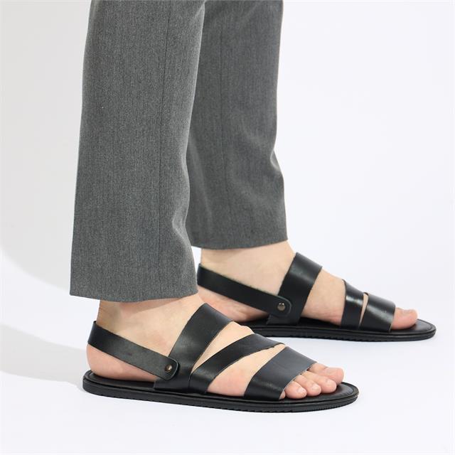 Giày Sandal Nam MWC - 7067 Giày Sandal Nam Quai Ngang Chéo Kiểu Dáng Basic Đi Học,Đi Làm,Đi Chơi