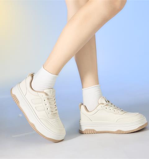 Giày Thể Thao Nữ MWC A160 - Giày Thể Thao Nữ Cao 4cm, Kiểu Dáng Sneaker Năng Động, Trẻ Trung, Thời Trang.