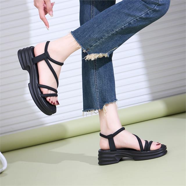 Giày sandal Nữ MWC 2430 - Sandal Nữ Quai Mảnh Thời Trang, Sandal Đế Cao 5cm Đi Học, Đi Làm Hottrend Năng Động, Trẻ Trung.