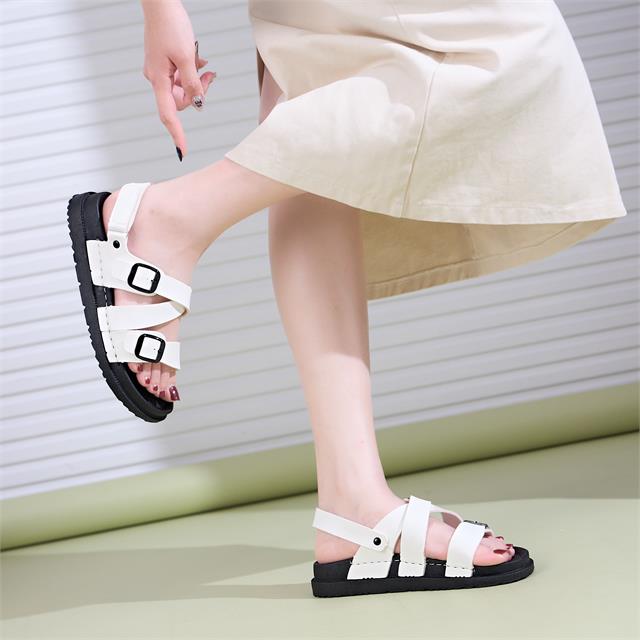 Giày Sandal Nữ MWC 2497 - Sandal Quai Khuy Cài Nữ, Sandal Nữ Cao Cấp Năng Động Trẻ Trung, Thời Trang.