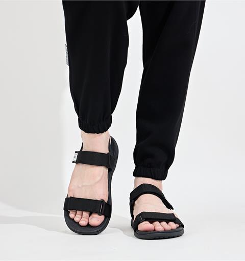 Giày Sandal Nam MWC 7061 - Sandal Nam Quai Ngang Chéo Phối Lót Dán Thời Trang, Sandal Nam Đi Học, Đi Làm Công Sở Năng Động, Trẻ Trung.