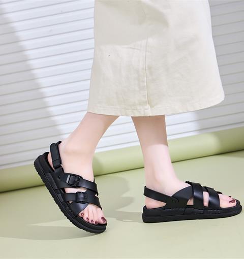 Giày Sandal Nữ MWC E105 - Sandal Quai Chéo Khuy Cài Nữ, Sandal Nữ Cao Cấp Năng Động Trẻ Trung, Thời Trang.