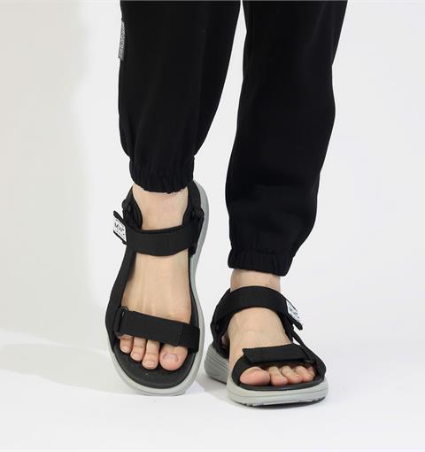 Giày Sandal Nam MWC 7059 - Sandal Nam 2 Quai Ngang Phối Lót Dán Thanh Lịch Đi Học, Đi Làm, Sandal Nam Kiểu Dáng Streetwear Năng Động, Trẻ Trung.