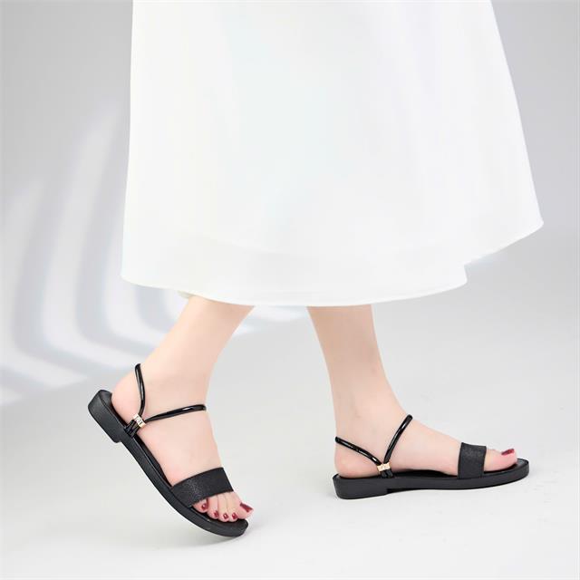 Giày Sandal Nữ MWC 2583 - Sandal Quai Ngang nữ, Sandal Đế Bệt Nữ Đẹp Đi Học, Đi Chơi Năng Động, Trẻ Trung.