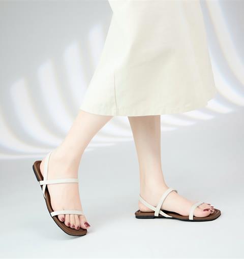 Sandal Nữ MWC E138 - Sandal Nữ 2 Quai Mảnh Thanh Lịch, Sandal Đế Bệt Nữ Đi Học, Đi Chơi, Đi Biển Năng Động, Trẻ Trung, Thời Trang.