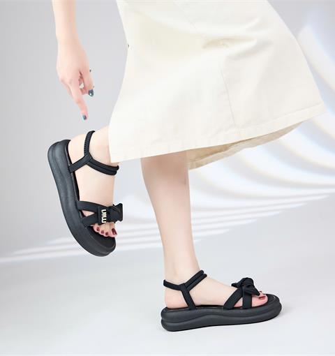 Giày Sandal Nữ MWC S122 - Sandal Nữ Phối Nơ Xinh Xắn Đi Học, Đi Chơi Siêu Bền Đẹp, Sandal Nữ Đế Đúc Nguyên Khối Thanh Lịch, Thời Trang.