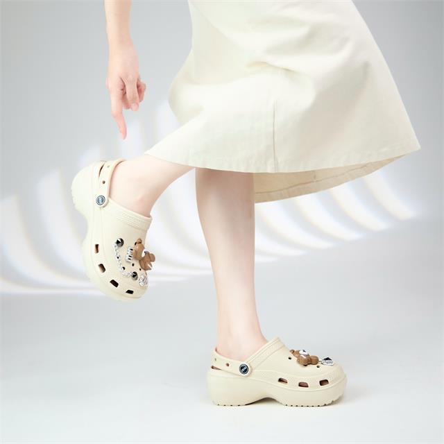 Dép Nữ MWC 8493 - Dép Sandal Cross Nữ Đế Cao 7cm Gắn Sticker Siêu Xinh, Trẻ Trung, Thời Trang.