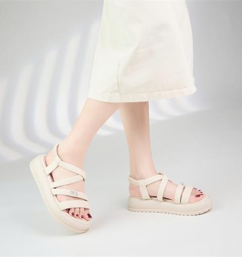 Giày Sandal Nữ MWC E154 - Sandal Nữ Quai Da Mềm Siêu Êm Nhẹ, Sandal Nữ Đế Bằng Đúc Nguyên Khối Đẹp, Hottrend Thời Trang.