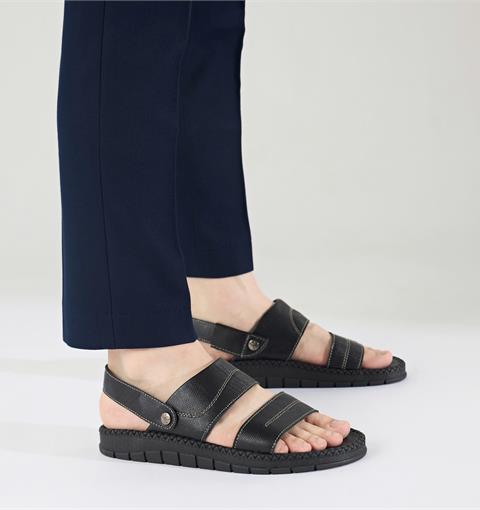 Giày Sandal Nam MWC 7095 - Sandal Da Nam Cao Cấp Phối Nút Cài Quai Hậu Siêu Bền Đẹp, Sandal Nam Kiểu Dáng Streetwear Thanh Lịch, Thời Trang.