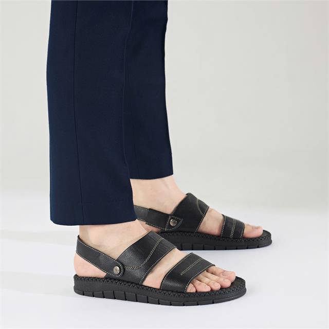 Giày Sandal Nam MWC 7095 - Sandal Da Nam Cao Cấp Phối Nút Cài Quai Hậu Siêu Bền Đẹp, Sandal Nam Kiểu Dáng Streetwear Thanh Lịch, Thời Trang.