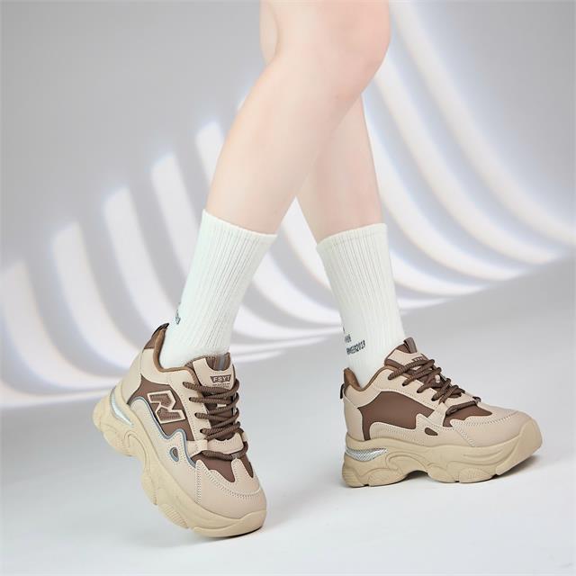 Giày Thể Thao Nữ MWC A229 - Giày Thể Thao Nữ Đế Độn Cao Siêu Hack Dáng, Thể Thao Nữ Kiểu Dáng Sneaker Trẻ Trung, Năng Động, Thời Trang.
