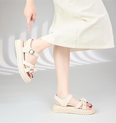 Giày Sandal Nữ MWC E161 - Sandal Nữ Phối Nơ Xinh Xắn Đi Học, Đi Chơi Siêu Bền Đẹp, Sandal Nữ Đế Đúc Nguyên Khối Thanh Lịch, Thời Trang.