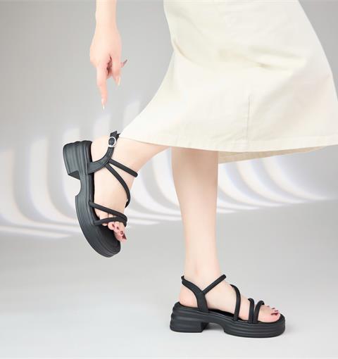 Giày sandal Nữ MWC E157 - Sandal Nữ Quai Mảnh Siêu Đẹp Thời Trang, Sandal Nữ Đế Đúc Cao 5cm Năng Động, Trẻ Trung.