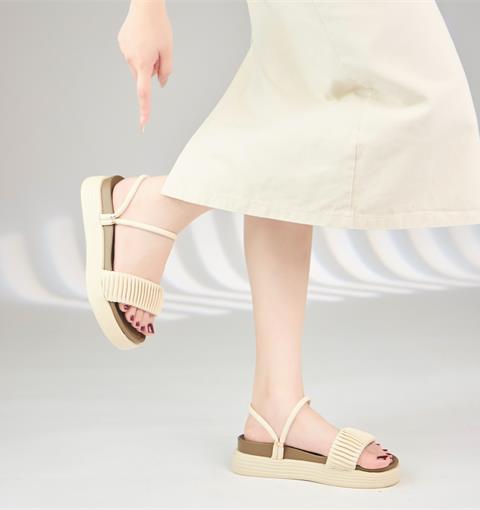 Giày sandal nữ MWC 8514 - Sandal Nữ Quai Ngang Nhún Cách Điệu Đi Học, Đi Làm, Đi Chơi Siêu Bền Đẹp, Dép Sandal Đế Cao Siêu Hack Dáng Thanh Lịch, Thời Trang.