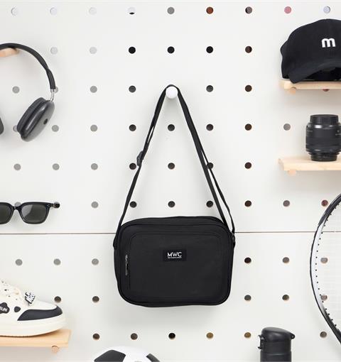 Balô Túi Đeo Chéo MWC 0849 - Túi Đeo Chéo Unisex Hình Chữ Nhật, Bo Tròn, Mềm Mại, Thời Trang.