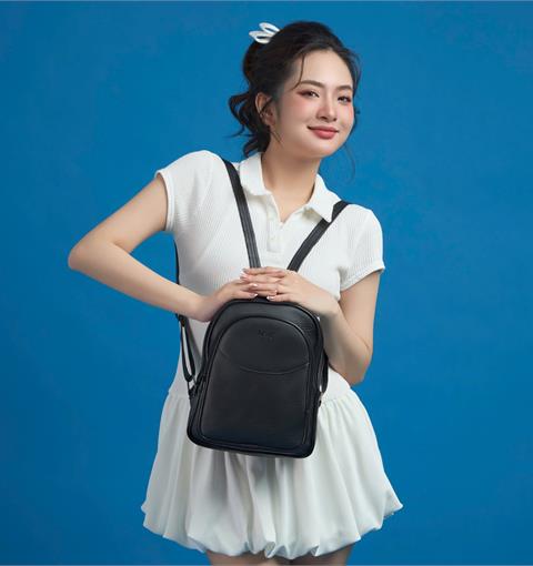 BALO MWC 1292 - Balo Da Mini Dạo Phố, Đi Học, Đi Làm Công Sở, Du Lịch Tiện Dụng, Thời Trang.