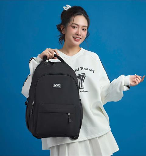 BALO MWC 1274 - Balo Minimalist Hàn Quốc Cực Xinh, Gọn Gàng, Thời Trang, Đeo Vào Là Mê.