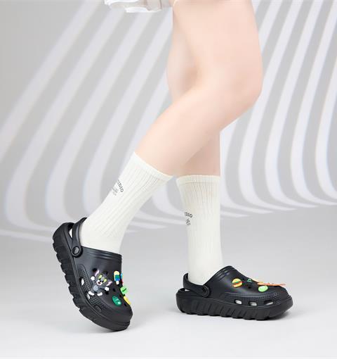 Dép Nữ MWC 8585 - Dép Crocs Nhựa Eva Gắn Charm Tom & Jerry Dễ Thương, Vui Nhộn, Trẻ Trung.