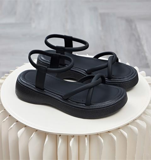  Giày Sandal Nữ MWC E177 - Sandal Đế Đúc Quai Mảnh Chéo, Thời Trang Công Sở, Học Đường Siêu Bền Đẹp.