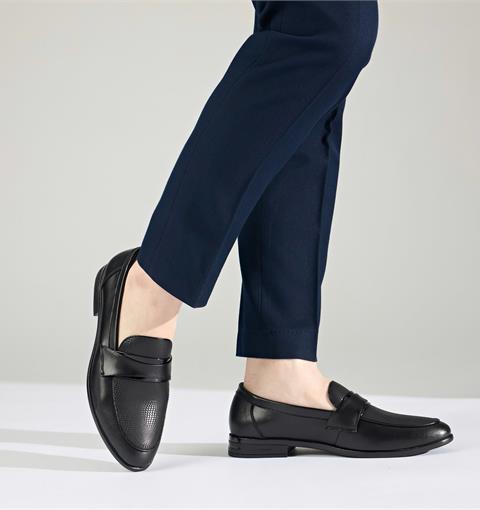 Giày Mọi Nam 6699 - Giày Slip-On Công Sở, Họa Tiết Vân Nổi, Phong Cách Thanh Lịch, Hiện Đại.