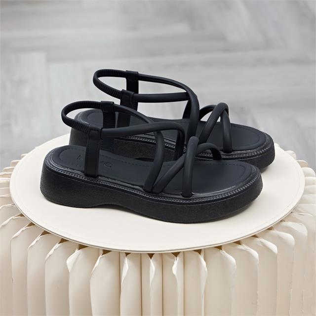  Giày Sandal Nữ MWC E177 - Sandal Đế Đúc Quai Mảnh Chéo, Thời Trang Công Sở, Học Đường Siêu Bền Đẹp.
