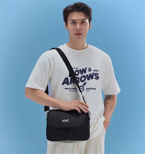  Balô Túi Đeo Chéo MWC 0851 - Túi Đeo Chéo Unisex Thời Trang Cho Nam, Nữ Hiện Đại, Năng Động, Trẻ Trung.
