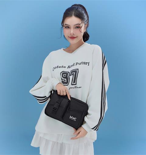 Balô Túi Đeo Chéo MWC 0845 - Túi Đeo Chéo Unisex Thời Trang Đi Dạo Phố, Đi Chơi, Du Lịch Cool Ngầu Và Tràn Đầy Năng Lượng.