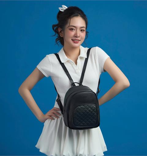 BALO MWC 1294 - Balo Da Mini Girl Phố Đi Học, Đi Làm, Đi Chơi Thanh Lịch, Hiện Đại.
