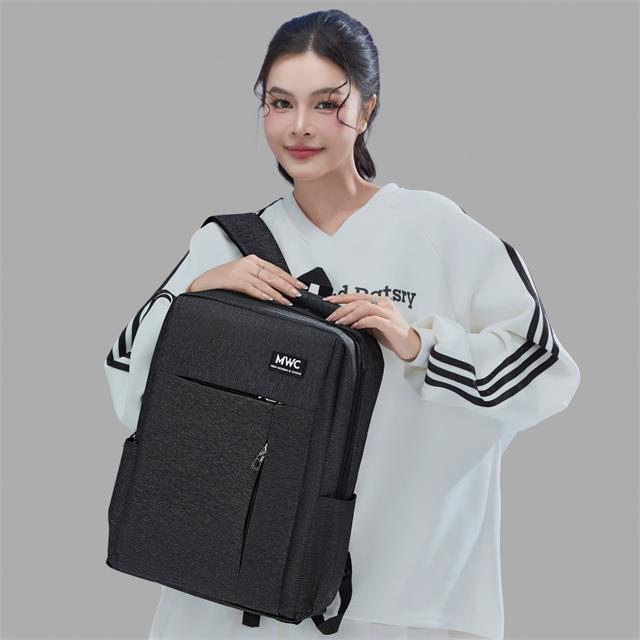 BALO MWC 1215 - Balo Unisex Thời Trang Chống Sốc, Chống Nước, Nhiều Ngăn Siêu Tiện Lợi Dùng Đựng Laptop, Mang Đi Học, Đi Chơi