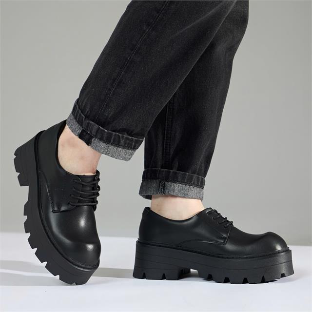 Giày Boot Nam MWC 6811 - Giày Oxford Nam Đế Platform Cao 7cm Cá Tính, Sành Điệu, Thời Trang.