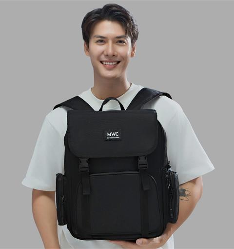 BALO MWC 1228 - Balo Unisex Thời Trang Chống Sốc, Chống Nước, Nhiều Ngăn Siêu Tiện Lợi Dùng Đựng Laptop, Mang Đi Học, Đi Chơi.