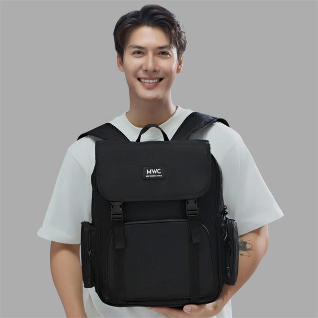 BALO MWC 1228 - Balo Unisex Thời Trang Chống Sốc, Chống Nước, Nhiều Ngăn Siêu Tiện Lợi Dùng Đựng Laptop, Mang Đi Học, Đi Chơi.