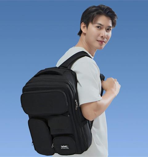 BALO MWC 1173 - Balo Unisex Thời Trang Chống Sốc, Chống Nước, Nhiều Ngăn Siêu Tiện Lợi Dùng Đựng Laptop, Mang Đi Học, Đi Chơi