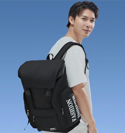BALO MWC 1225 - Balo Unisex Thời Trang Chống Sốc, Chống Nước, Nhiều Ngăn Siêu Tiện Lợi Dùng Đựng Laptop, Mang Đi Học, Đi Chơi.