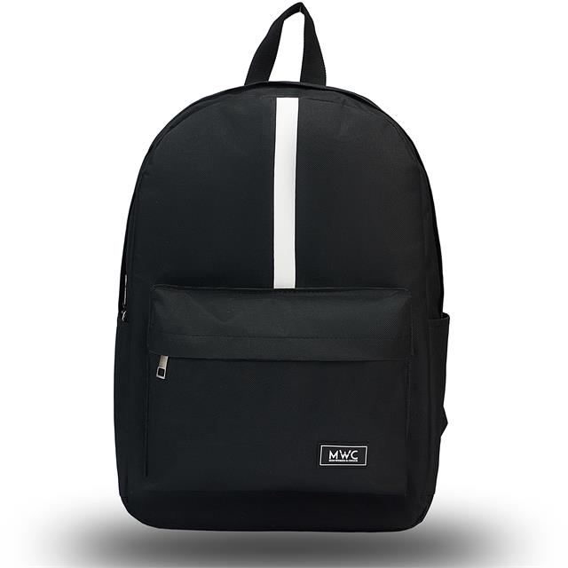 BALO MWC 1277 - Balo Unisex Họa Tiết Đường Kẻ Sinh Động,Thời Trang Nhiều Ngăn Tiện Lợi, Mang Đi Mọi Nơi.